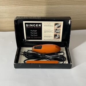 Vintage 1960s Singer Electric Scissors Set Model C-68 Made In Japan Works Tested